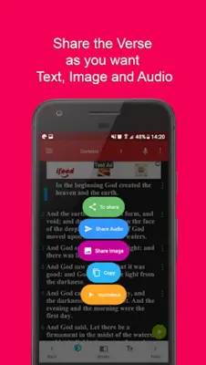 Holy Bible Digital android App screenshot 4